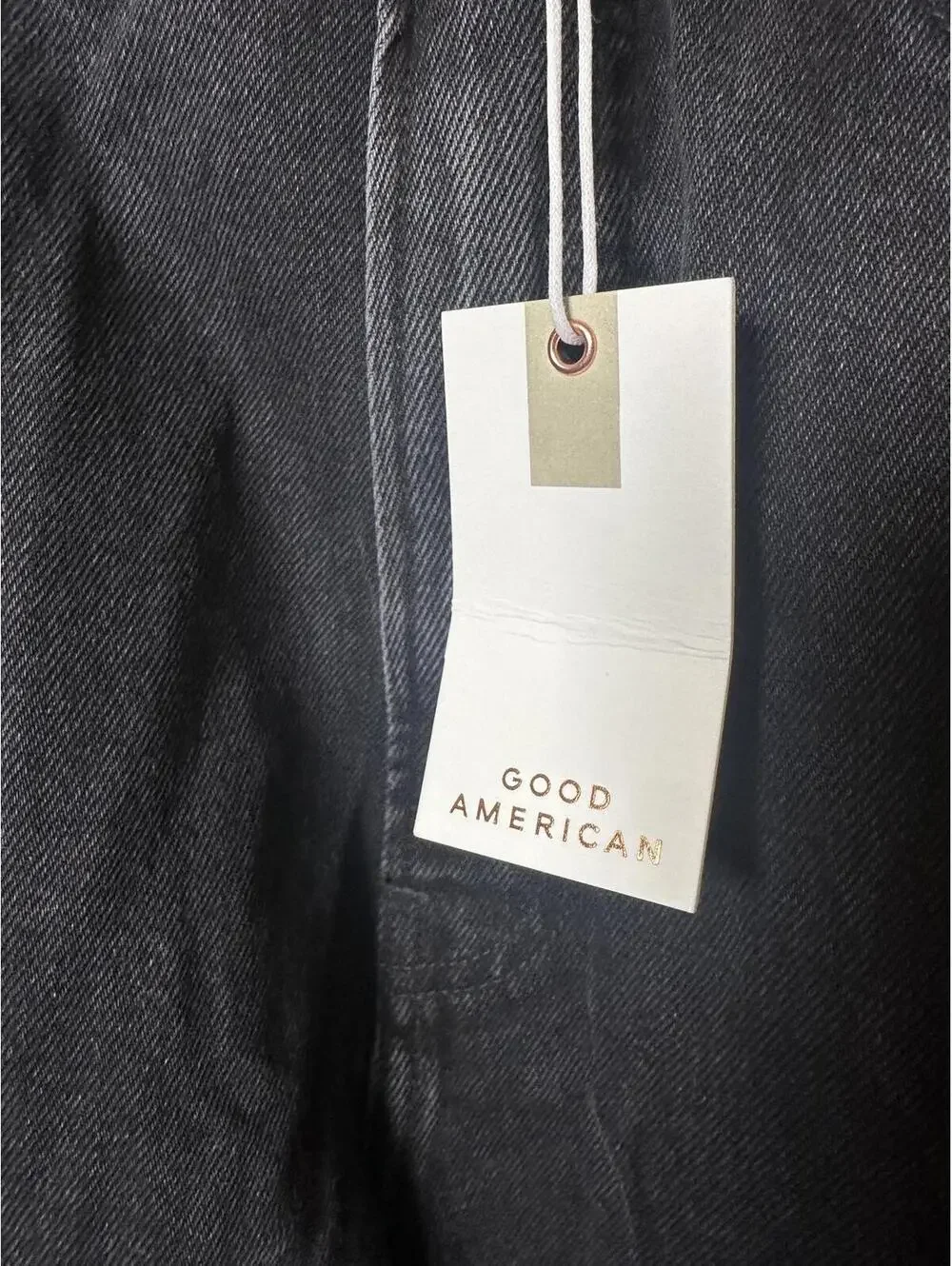 Good American Good Extreme Barrel Jeans size 10 - Picture 5 of 9